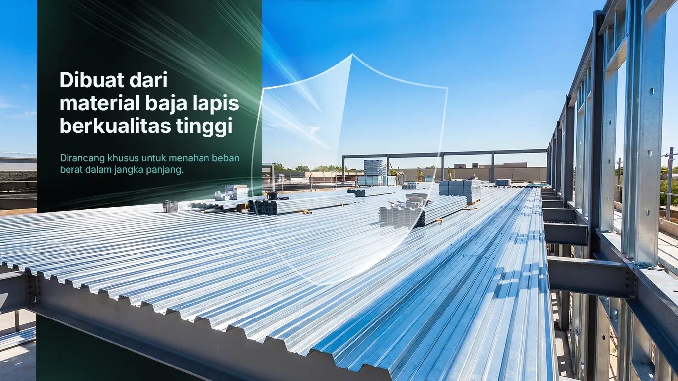 Banner ZINIERGIUM 2 - Material Baja Lapis Berkualitas Tinggi