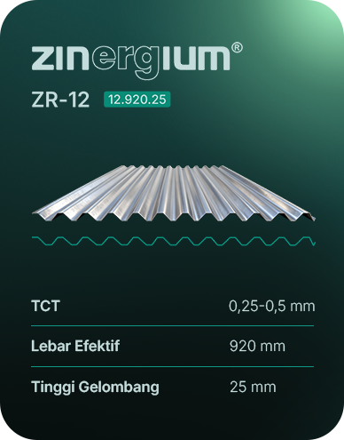 Atap ZINERGIUM® ZR-12