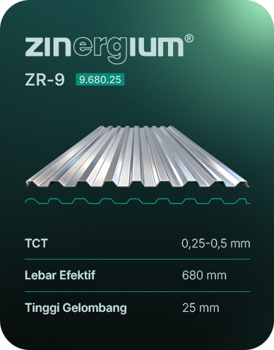 Atap ZINERGIUM® ZR-9 (9.680.25)