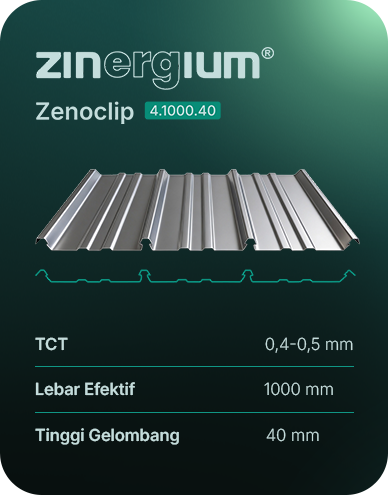 Atap Zenoclip 4.1000.40