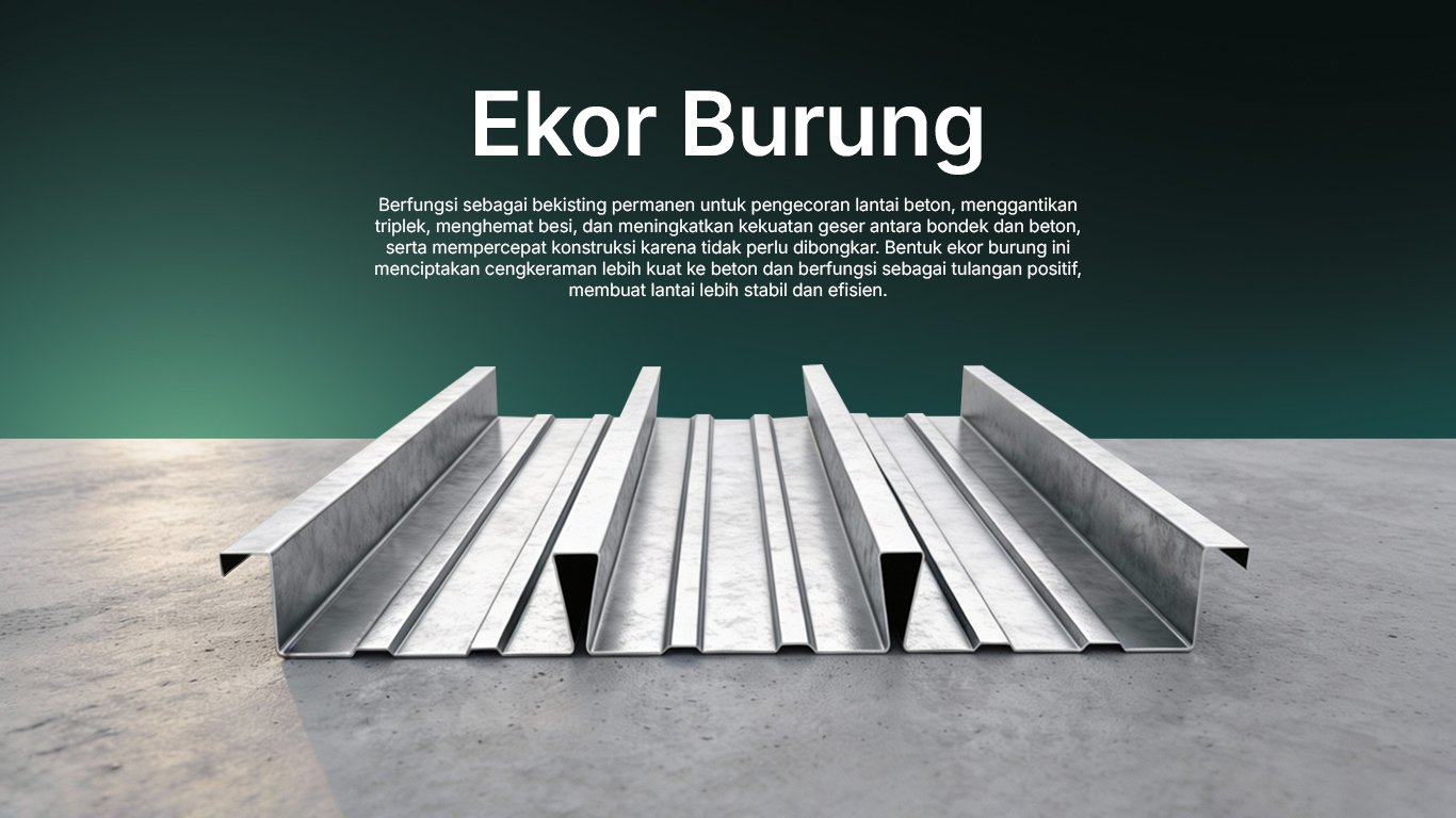 Dek Lantai Ekor Burung 620
